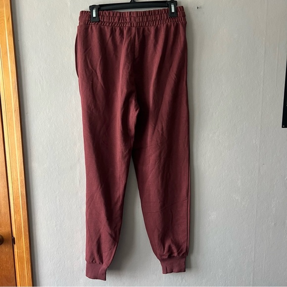 Gymshark cherry Brown Social Club Joggers Size Small - Picture 5 of 7